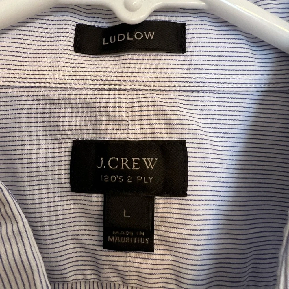 J.Crew‎ ludlow long sleeve button-down size L